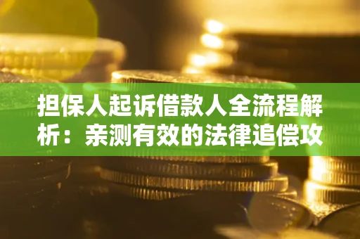 济南担保人起诉借款人全流程解析：亲测有效的法律追偿攻略