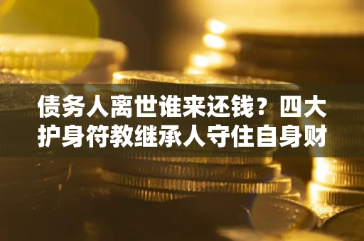 济南债务人离世谁来还钱？四大护身符教继承人守住自身财产